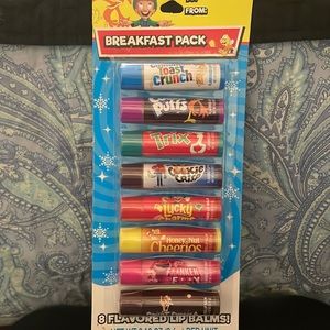 New breakfast pack lip balms